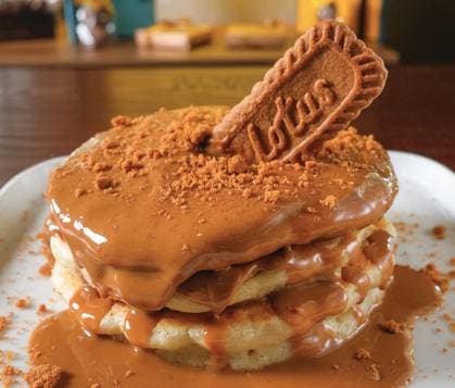 Panquecas Lotus Biscoff