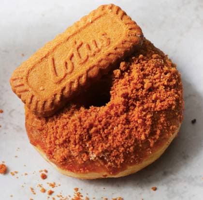 Donut Lotus Biscoff