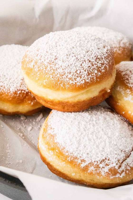 Bola de berlim simples